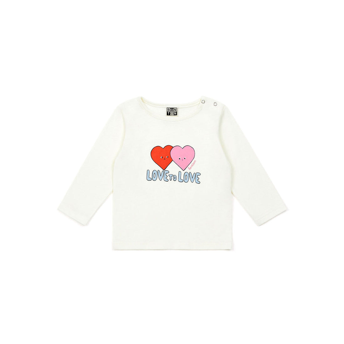 Bonton Cream Bonton Baby Love Tee