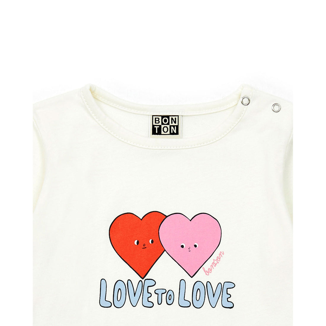Bonton Cream Bonton Baby Love Tee