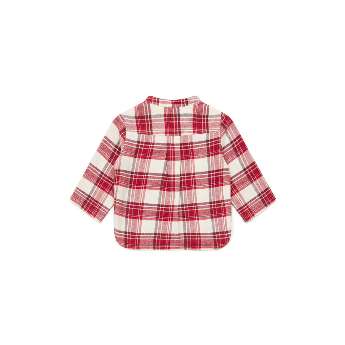 Bonton Red Plaid Baby Tunic