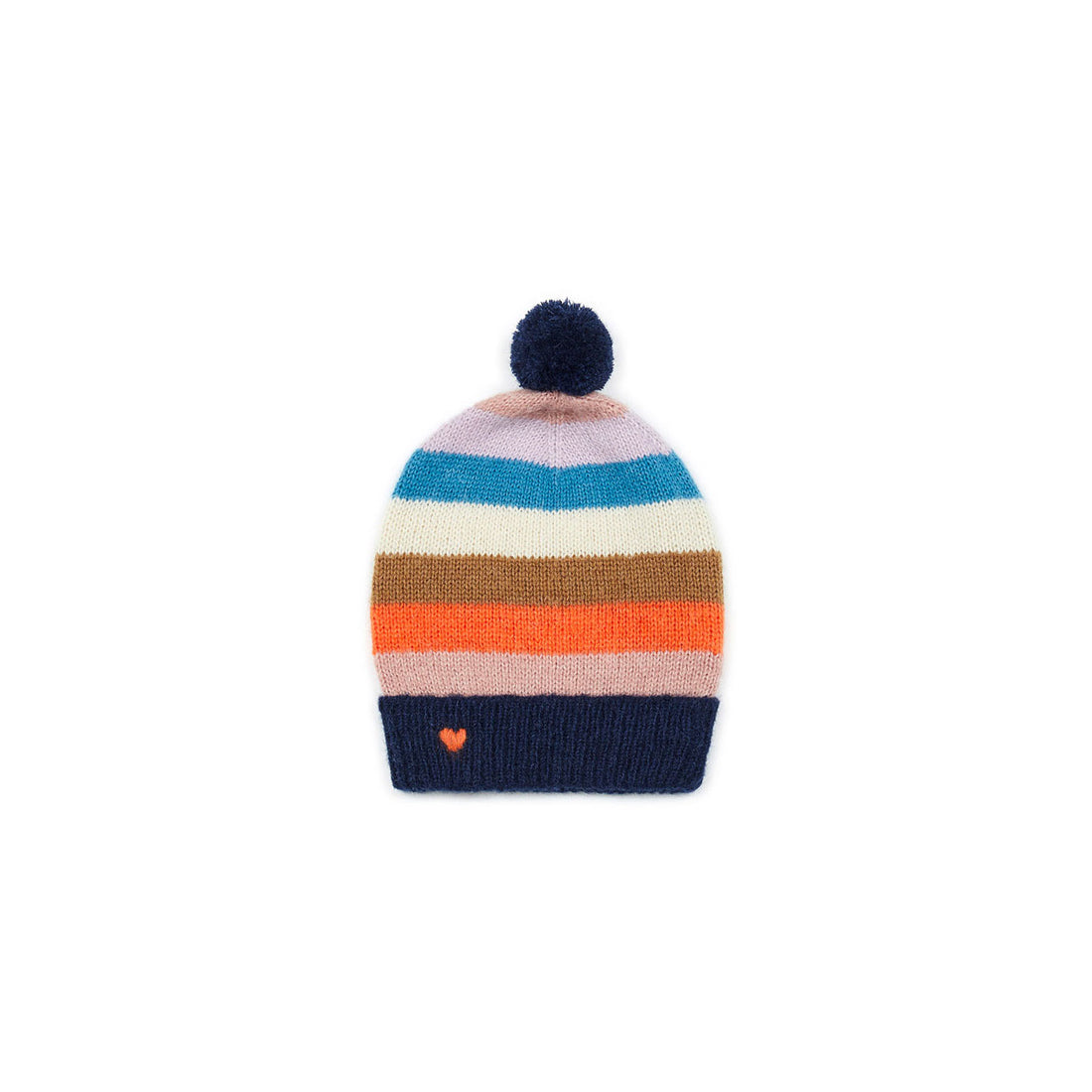 Bonton Raye Striped Hat