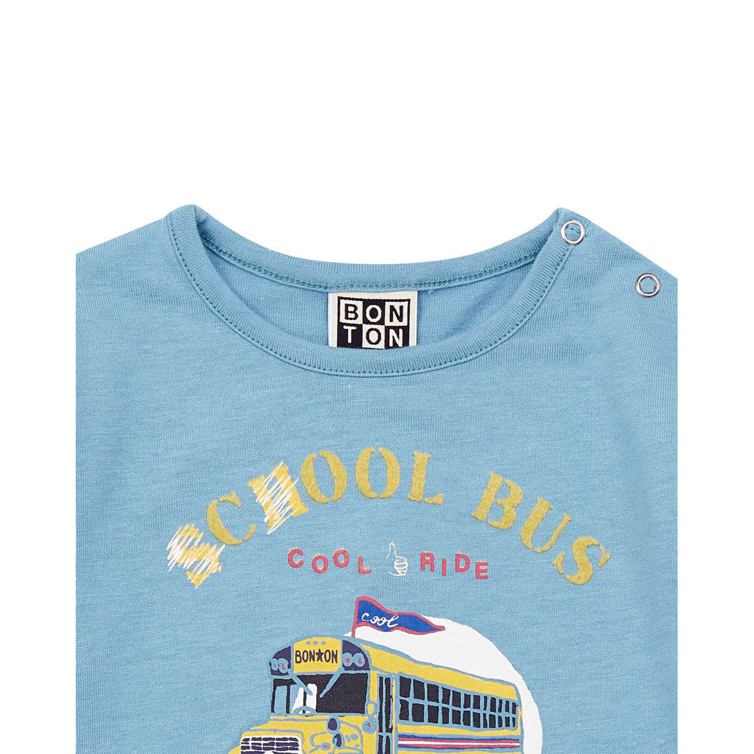Bonton Blue Sorbonne School Baby Tee