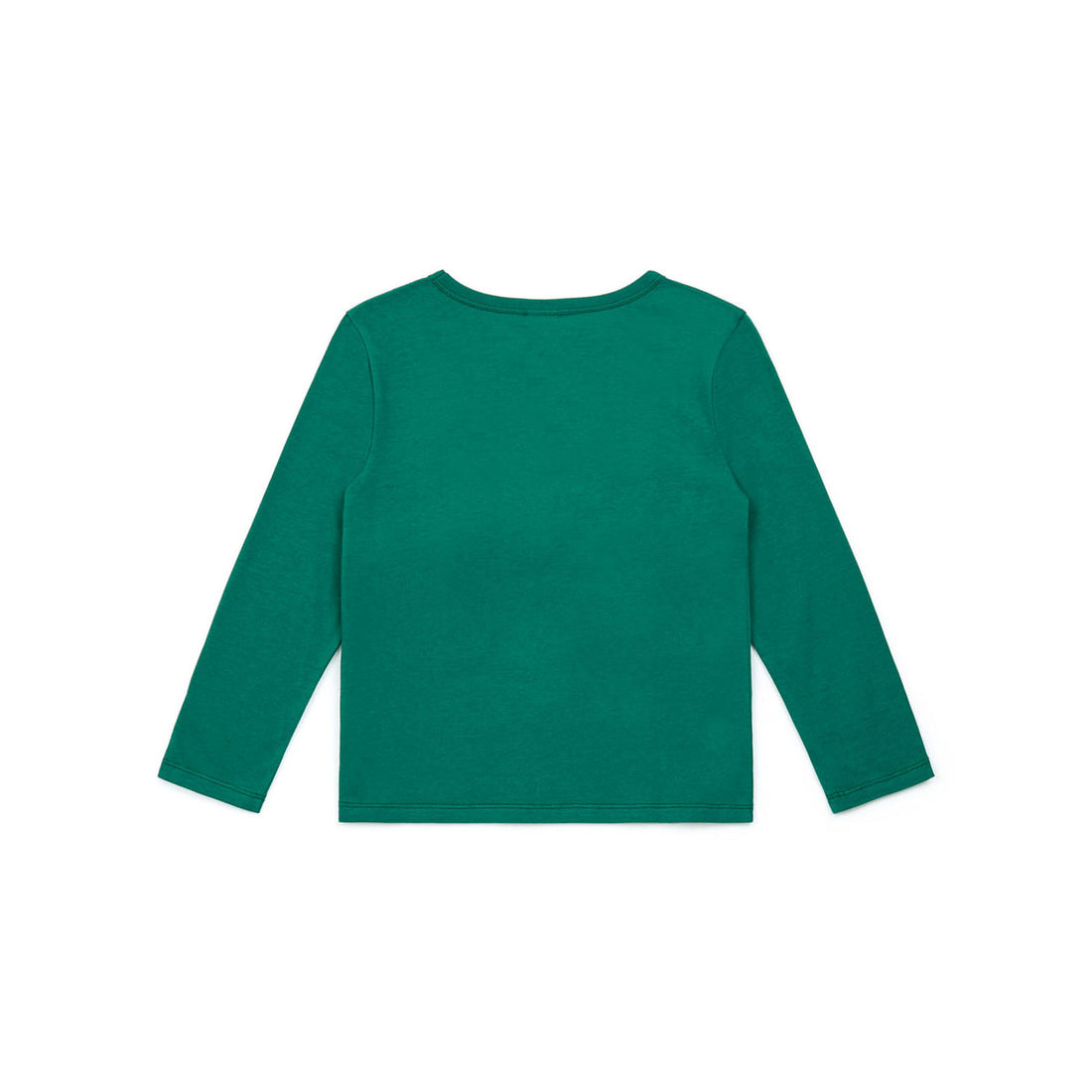 Bonton Stem Green Snowflake Logo Tee