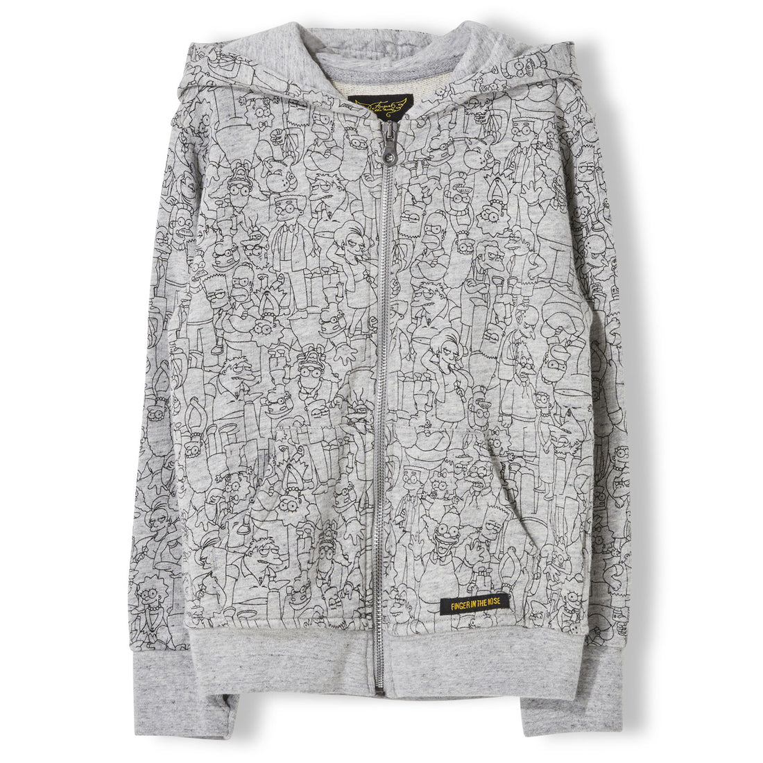 Finger in the Nose Heather Cloud Simpsons Hoodie