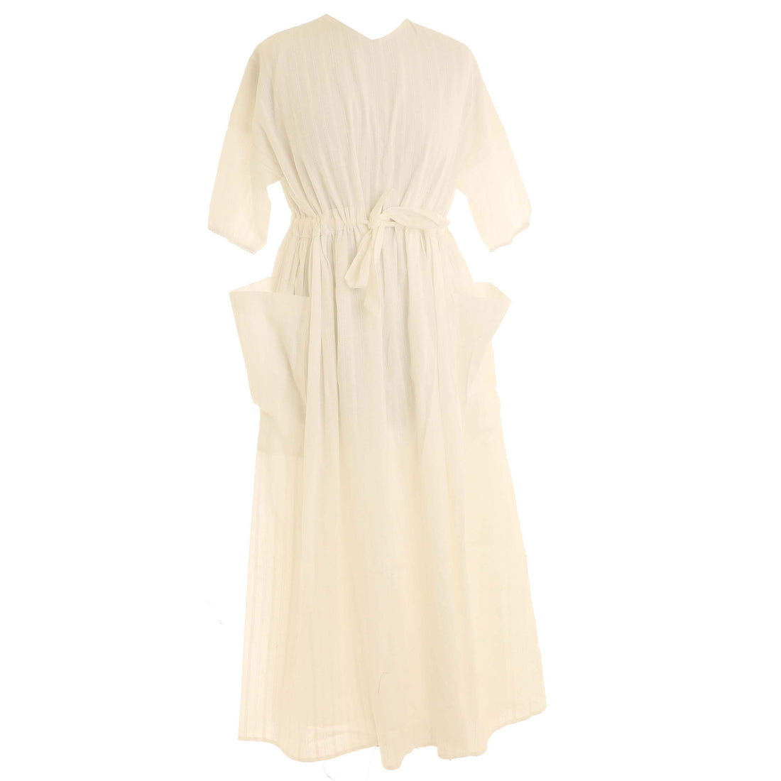 HEV Ivory Large Pockets Dress