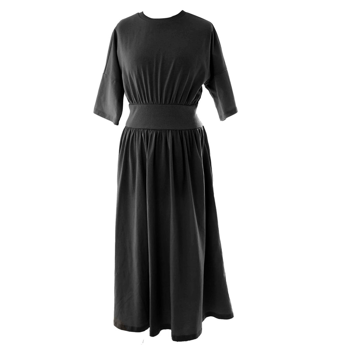 HEV Black Elasticated Wastband Dress