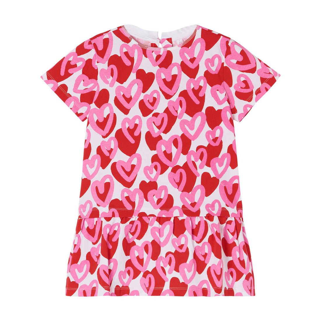 Stella McCartney Hearts Jersey Dress