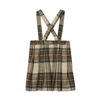 Caramel Gold Check Hedera Skirt