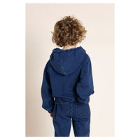 Finger in the Nose Hero Indigo Hoodie