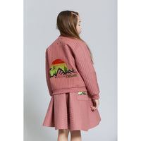 Hey Kid Pink Puffer Skirt