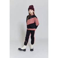Hey Kid Pink and Black Horizontal Striped Top
