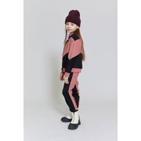 Hey Kid Pink and Black Horizontal Striped Top