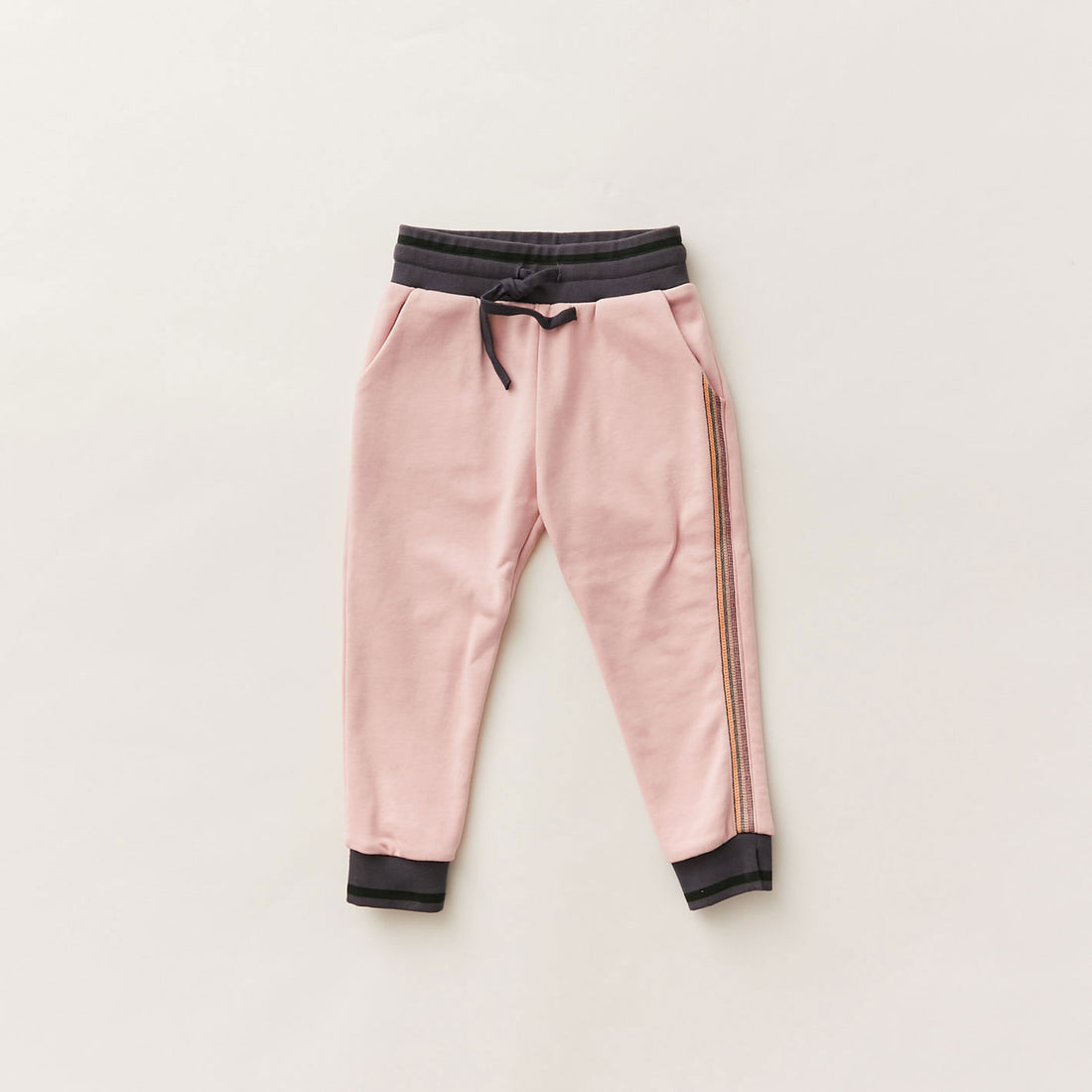 Hey Kid Pink Two Tone Bomber Pants