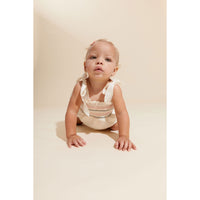 Hey Kid Smocking Detail Textured Onesie