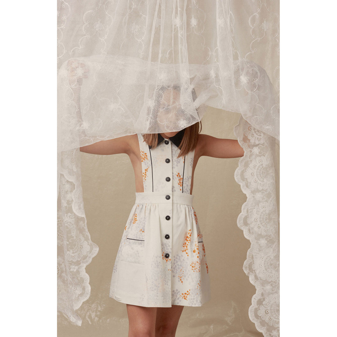 Hilda.Henri Pollen Print Hilda Dress