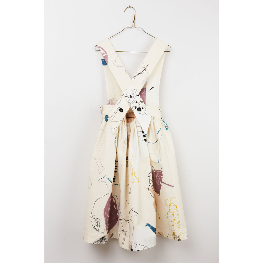 Hilda.Henri Nostalgic Print Giuseppina Dress