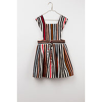 Hilda.Henri Stripes Pinafore Dress