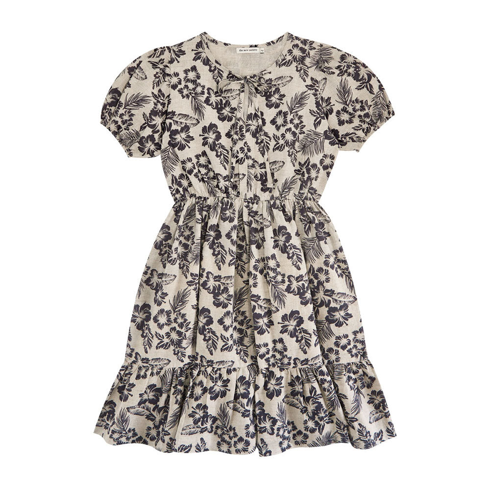 The New Society  Hibiscus Girl Print Hibiscus Girl Dress