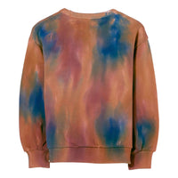 Finger in the Nose Tobacco Tie Dye Crew Neck Sweatshirt