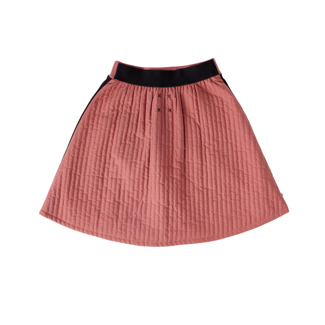Hey Kid Pink and Black Zipper Skirt