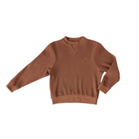 Hey Kid Tan Waffle Knit Top