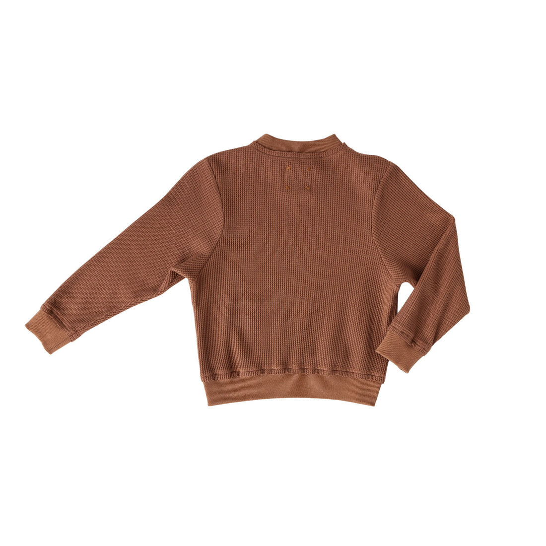 Hey Kid Tan Waffle Knit Top