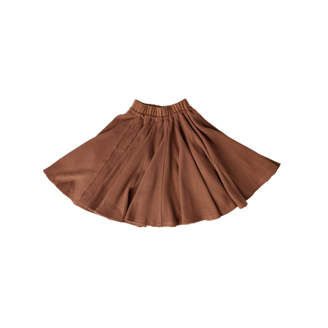 Hey Kid Tan Waffle Knit Skirt