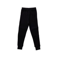 Hey Kid Black Waffle Knit Paneled Pants