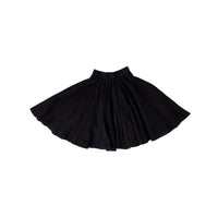 Hey Kid Black Waffle Knit Skirt