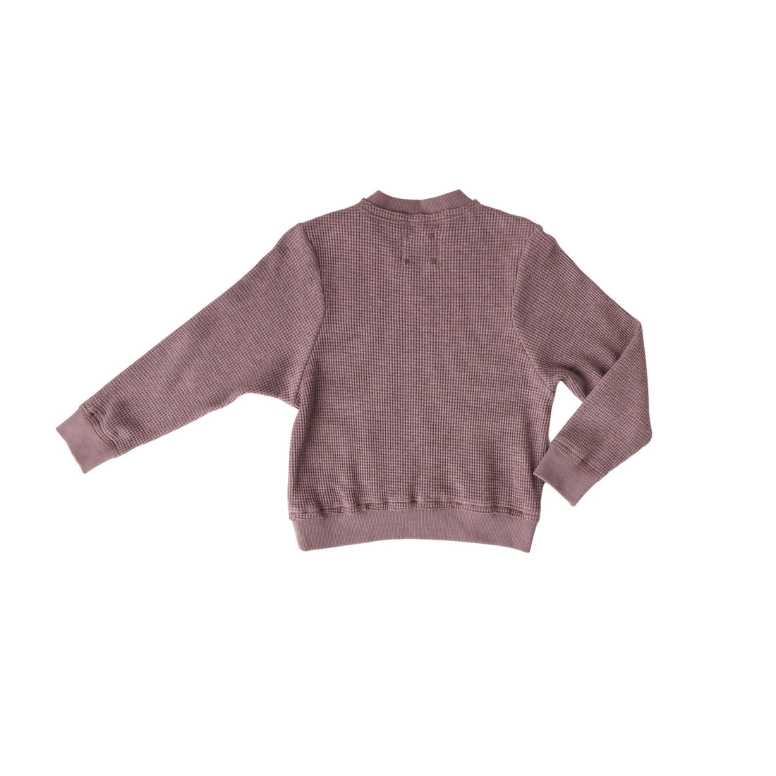 Hey Kid Lavender Waffle Knit Top