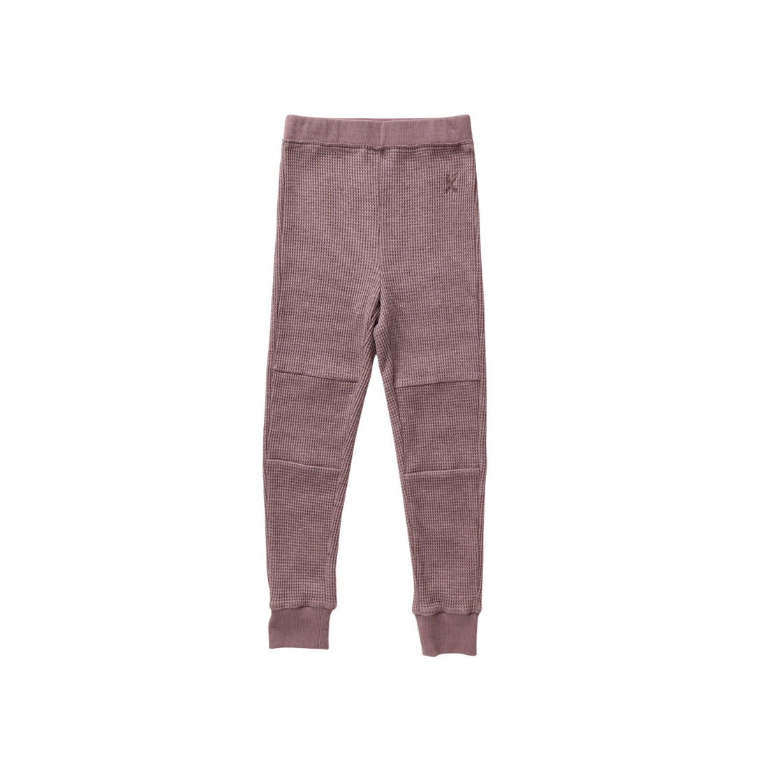 Hey Kid Lavender Waffle Knit Paneled Pants