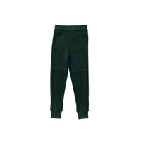 Hey Kid Green Waffle Knit Paneled Pants