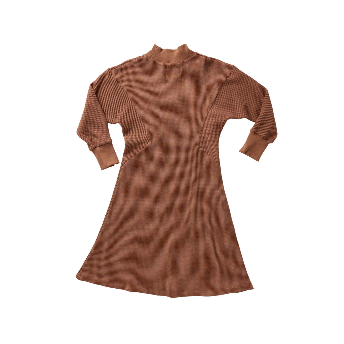 Hey Kid Tan Waffle Knit Dress