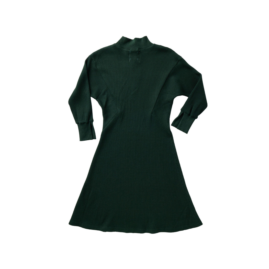 slim fit dress slacks Hey Kid Green Waffle Knit Dress – Ladida
