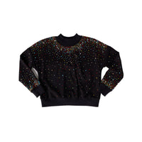Hey Kid Rhinestone Cluster Top