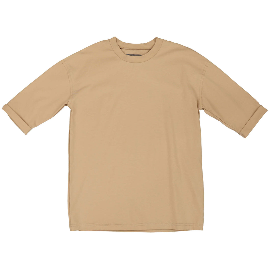 Hev Beige Basic T-Shirt