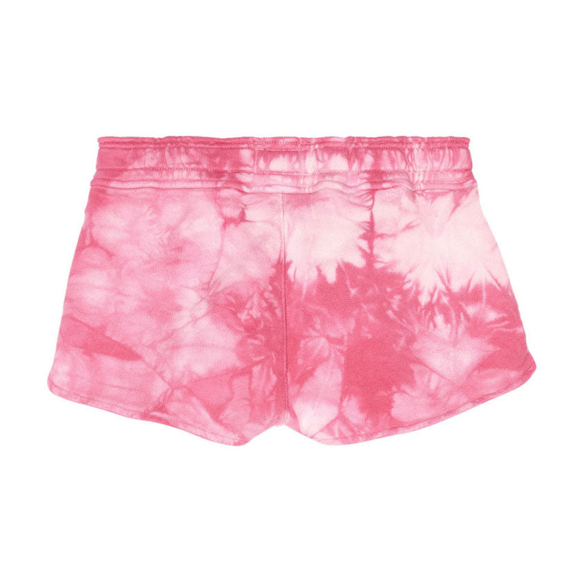 Finger in the Nose Holiday Fuschia Tie & Dye Mini Shorts