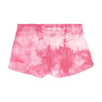 Finger in the Nose Holiday Fuschia Tie & Dye Mini Shorts