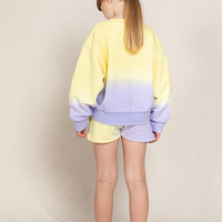 Finger in the Nose Holiday Lila Dip Dye Mini Shorts