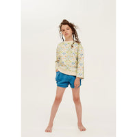 The Middle Daughter Arts and Crafts Floral Homey Sweatshirt