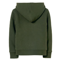 Finger in the Nose Dark Khaki Reversible Zipped Hoodie