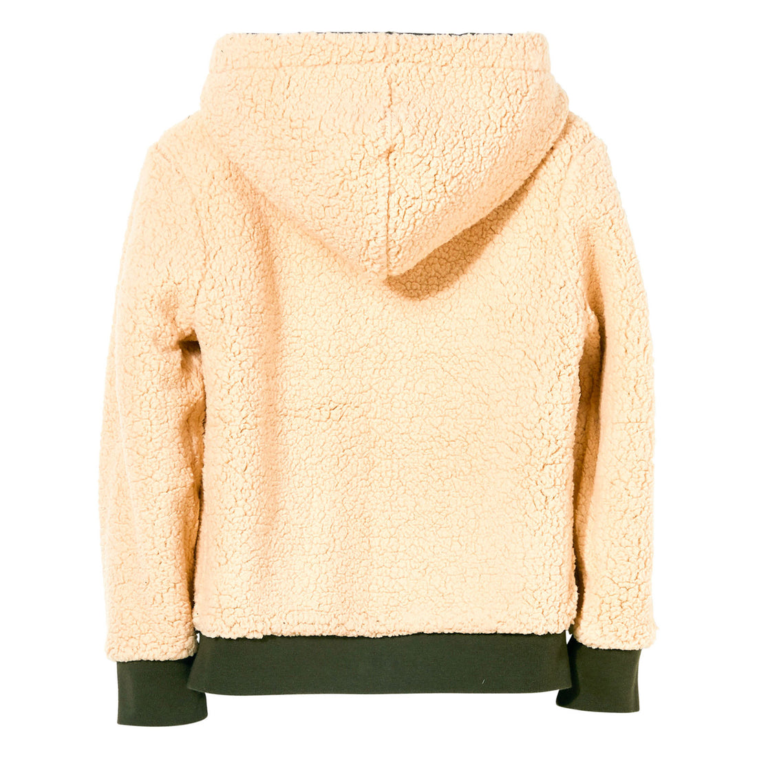 Finger in the Nose Dark Khaki Reversible Zipped Hoodie
