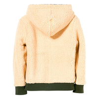 Finger in the Nose Dark Khaki Reversible Zipped Hoodie