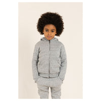 Finger in the Nose Hooper Heather Grey Reversible Zipped Hoodie