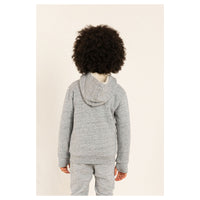 Finger in the Nose Hooper Heather Grey Reversible Zipped Hoodie