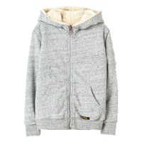 Finger in the Nose Hooper Heather Grey Reversible Zipped Hoodie