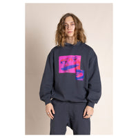 Finger in the Nose Horst Winter Black Pink Skate Hooded Sweater