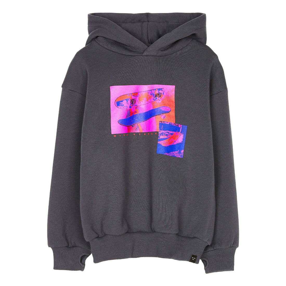Finger in the Nose Horst Winter Black Pink Skate Hooded Sweater