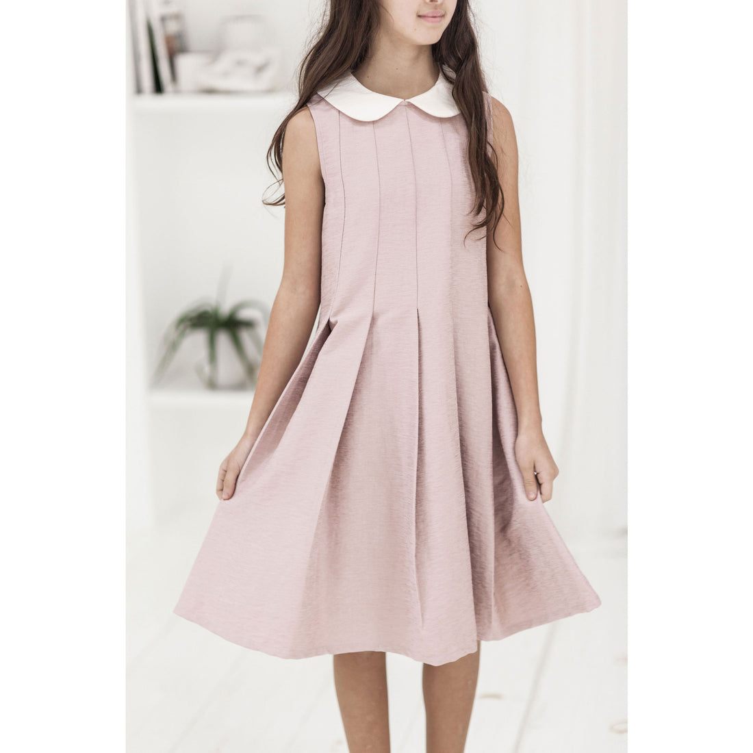 A4 Mauve Peter Pan Jumper
