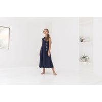 Ava and Lu Navy Asymmetrical Jumper