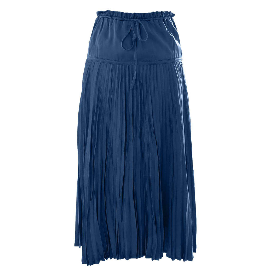 HEV Navy Pleated Skirt